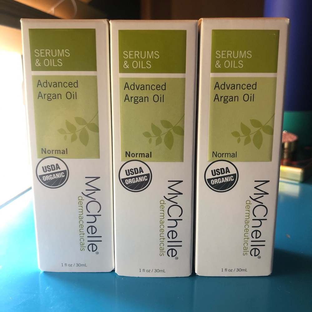 Set of 3 MyChelle Advanced Argan Oils, NIB